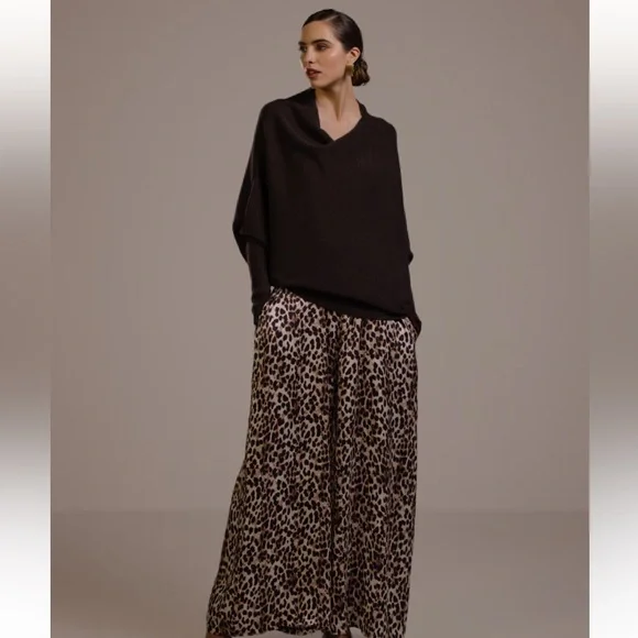 NWT Jaki NWT JAKI London Audrey Satin Jumpsuit | Leopard - Picture 4 of 7